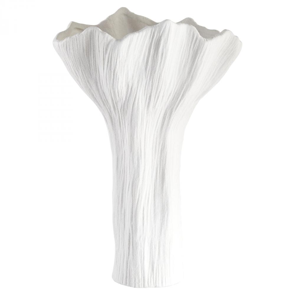 Tulip Vase| White Bisque - Small