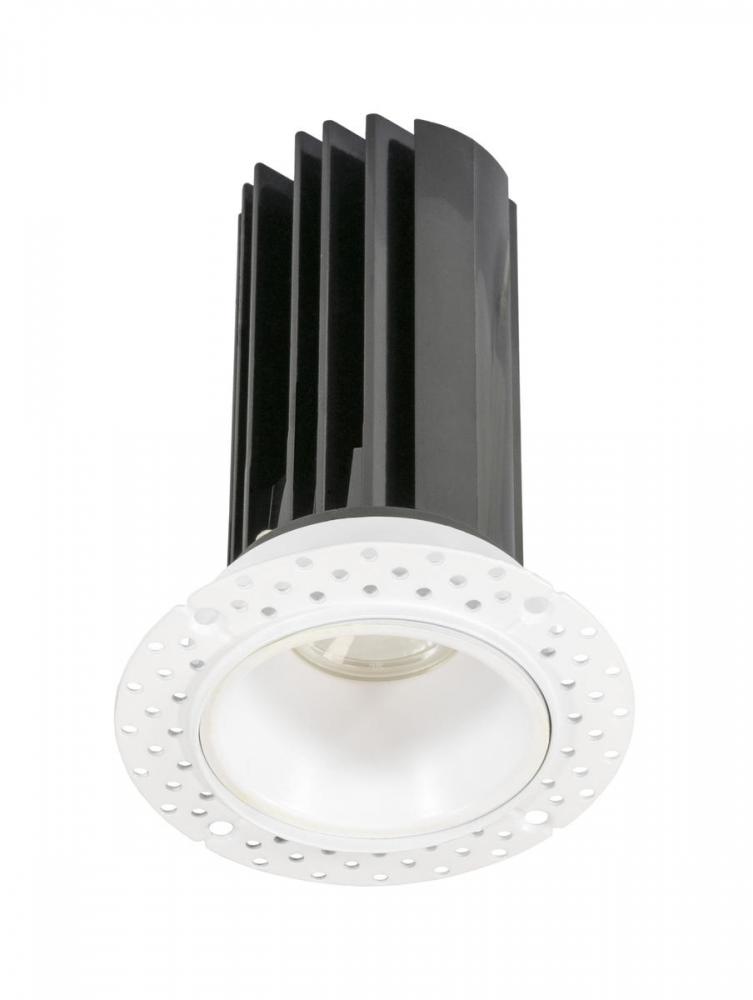 JESCO Downlight LED 2" Miniature Trimless Recessed with Remote Driver 15W 5CCT 90CRI WH