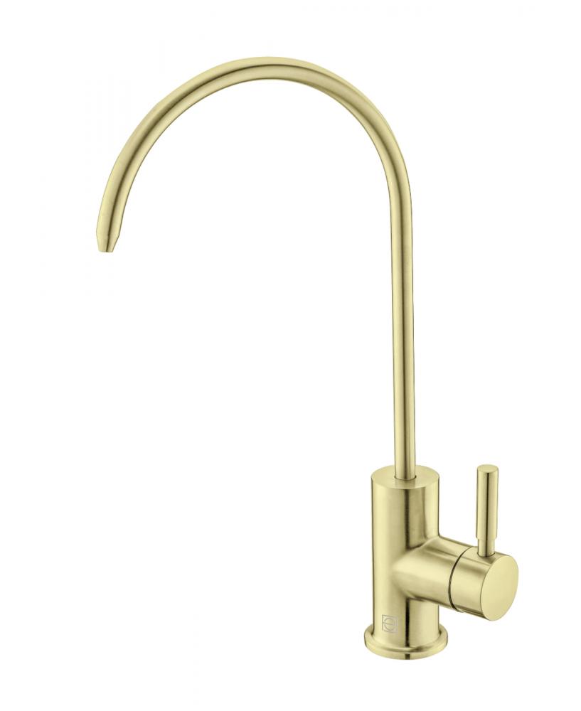 Rian Single Handle Cold Water Dispenser in Brushed Gold